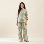 Sage Green Printed Co-ord Set