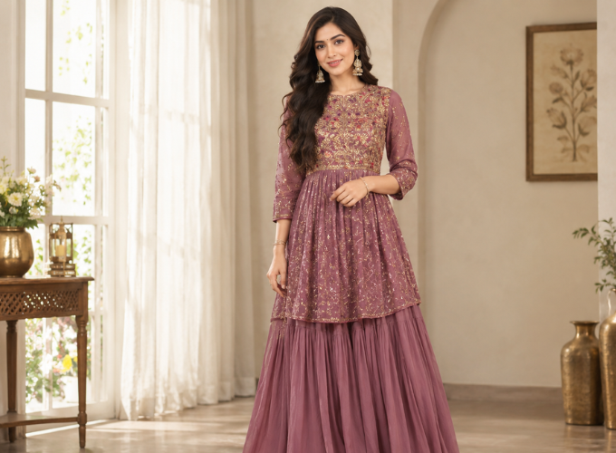 Woman wearing stylish casual fashion clothing
